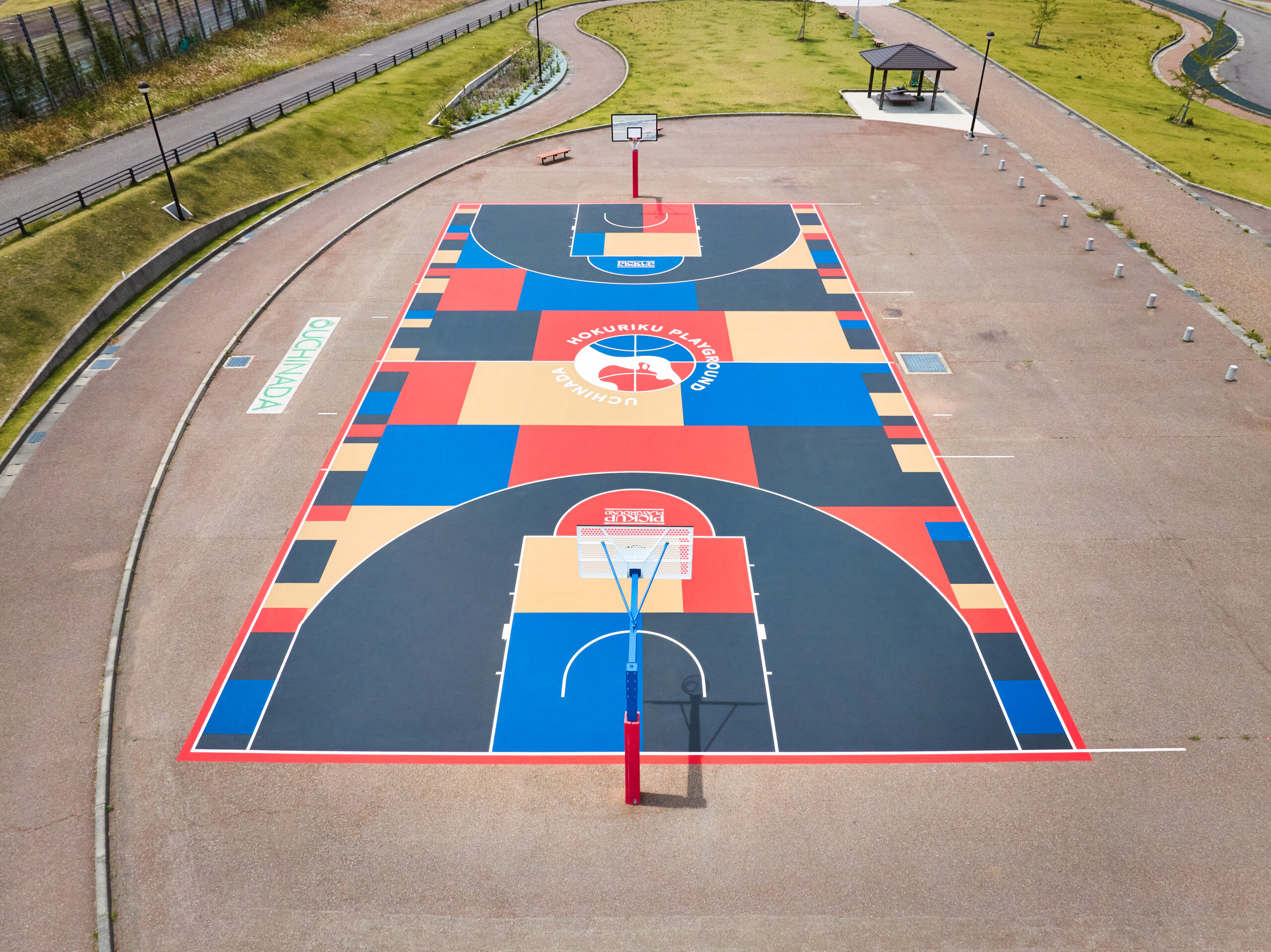 内灘町 ピックアッププレイグラウンド 紹介写真（HOKURIKU PARK PLAYGROUND official image, popular sightseeing spot in Hokuriku Japan）